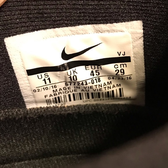 SOLD Nike Roshe NM Flynit orange volt. 11 - Picture 2 of 8